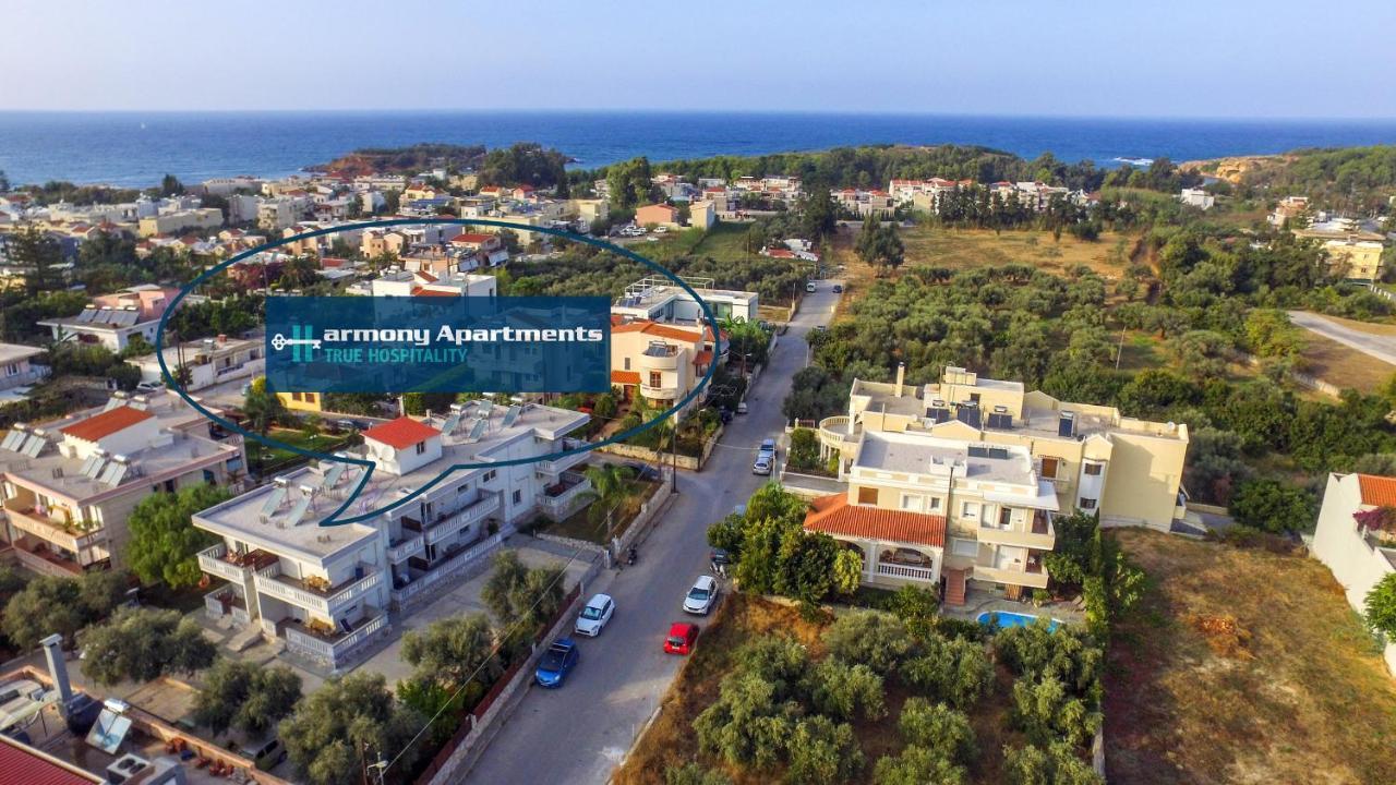 Harmony Apartments Kato Daratso Buitenkant foto
